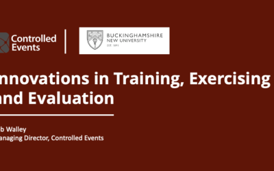 Unlocking Collaboration and Readiness for Tomorrow’s Challenges – Innovations in Exercising